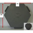Kültéri taposó 438  (7 db/m²) 