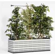 Magaságyás „L” műanyag burkolattal, VILÁGOS SZÜRKE