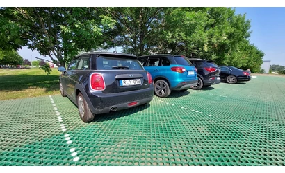 Zöld út a fenntartható parkolásért — erősített Karsai gyeprács